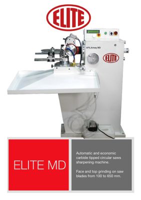 TCT sharpening machine ELITE MD leaflet